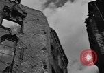 Image of partially demolished large building Cologne Germany, 1945, second 56 stock footage video 65675056423