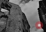 Image of partially demolished large building Cologne Germany, 1945, second 57 stock footage video 65675056423