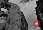 Image of partially demolished large building Cologne Germany, 1945, second 62 stock footage video 65675056423