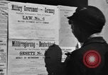 Image of new German Police force Cologne Germany, 1945, second 58 stock footage video 65675056425