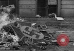 Image of Nazi symbols burnt Cologne Germany, 1945, second 18 stock footage video 65675056426