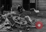 Image of Nazi symbols burnt Cologne Germany, 1945, second 22 stock footage video 65675056426