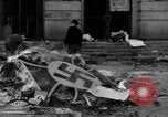 Image of Nazi symbols burnt Cologne Germany, 1945, second 24 stock footage video 65675056426