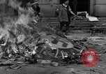 Image of Nazi symbols burnt Cologne Germany, 1945, second 28 stock footage video 65675056426