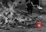 Image of Nazi symbols burnt Cologne Germany, 1945, second 29 stock footage video 65675056426