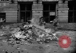 Image of Nazi symbols burnt Cologne Germany, 1945, second 32 stock footage video 65675056426