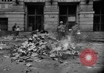 Image of Nazi symbols burnt Cologne Germany, 1945, second 33 stock footage video 65675056426