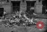 Image of Nazi symbols burnt Cologne Germany, 1945, second 36 stock footage video 65675056426
