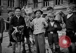 Image of Nazi symbols burnt Cologne Germany, 1945, second 37 stock footage video 65675056426
