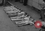 Standbild Konzentrationslager Dachau Dachau Deutschland, 1945, aus Sekunde 6 historischem Filmmaterial Videoclip 65675056432