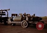 Image of Loading bombs on B-26 aircraft France, 1945, second 8 stock footage video 65675056439