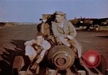 Image of Loading bombs on B-26 aircraft France, 1945, second 27 stock footage video 65675056439