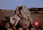 Image of Loading bombs on B-26 aircraft France, 1945, second 29 stock footage video 65675056439