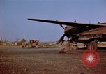 Image of Loading bombs on B-26 aircraft France, 1945, second 36 stock footage video 65675056439
