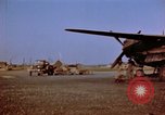 Image of Loading bombs on B-26 aircraft France, 1945, second 42 stock footage video 65675056439