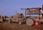 Image of Loading bombs on B-26 aircraft France, 1945, second 57 stock footage video 65675056439