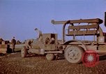 Image of Loading bombs on B-26 aircraft France, 1945, second 58 stock footage video 65675056439