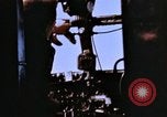 Image of Crew members seen at their respective positions inside a B-26 bomber France, 1945, second 6 stock footage video 65675056442