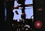 Image of Crew members seen at their respective positions inside a B-26 bomber France, 1945, second 7 stock footage video 65675056442