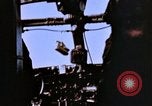 Image of Crew members seen at their respective positions inside a B-26 bomber France, 1945, second 10 stock footage video 65675056442