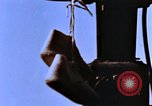 Image of Crew members seen at their respective positions inside a B-26 bomber France, 1945, second 21 stock footage video 65675056442