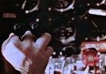 Image of Crew members seen at their respective positions inside a B-26 bomber France, 1945, second 27 stock footage video 65675056442