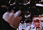 Image of Crew members seen at their respective positions inside a B-26 bomber France, 1945, second 28 stock footage video 65675056442