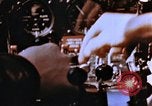 Image of Crew members seen at their respective positions inside a B-26 bomber France, 1945, second 34 stock footage video 65675056442