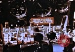 Image of Crew members seen at their respective positions inside a B-26 bomber France, 1945, second 36 stock footage video 65675056442