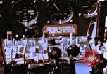 Image of Crew members seen at their respective positions inside a B-26 bomber France, 1945, second 37 stock footage video 65675056442