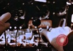 Image of Crew members seen at their respective positions inside a B-26 bomber France, 1945, second 38 stock footage video 65675056442
