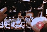 Image of Crew members seen at their respective positions inside a B-26 bomber France, 1945, second 39 stock footage video 65675056442