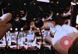 Image of Crew members seen at their respective positions inside a B-26 bomber France, 1945, second 40 stock footage video 65675056442