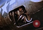 Image of Crew members seen at their respective positions inside a B-26 bomber France, 1945, second 51 stock footage video 65675056442