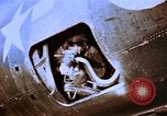Image of Crew members seen at their respective positions inside a B-26 bomber France, 1945, second 54 stock footage video 65675056442