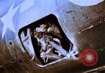 Image of Crew members seen at their respective positions inside a B-26 bomber France, 1945, second 56 stock footage video 65675056442
