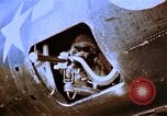 Image of Crew members seen at their respective positions inside a B-26 bomber France, 1945, second 58 stock footage video 65675056442