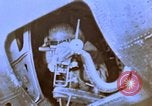 Image of Crew members seen at their respective positions inside a B-26 bomber France, 1945, second 61 stock footage video 65675056442