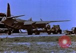 Image of B-26 bombers of 323rd Bomb Group France, 1945, second 23 stock footage video 65675056443