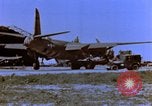 Image of B-26 bombers of 323rd Bomb Group France, 1945, second 25 stock footage video 65675056443