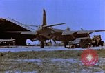 Image of B-26 bombers of 323rd Bomb Group France, 1945, second 28 stock footage video 65675056443