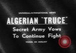 Standbild algerischen Krisen United States USA, 1962, aus Sekunde 17 historischem Filmmaterial Videoclip 65675056471