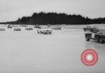 Image Voiture de course sur la glace Pennsylvania United States USA, 1962, de la seconde 28 séquences d'archives historiques vidéo 65675056474
