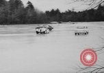 Image Voiture de course sur la glace Pennsylvania United States USA, 1962, de la seconde 32 séquences d'archives historiques vidéo 65675056474