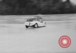 Image Voiture de course sur la glace Pennsylvania United States USA, 1962, de la seconde 33 séquences d'archives historiques vidéo 65675056474