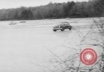 Image Voiture de course sur la glace Pennsylvania United States USA, 1962, de la seconde 35 séquences d'archives historiques vidéo 65675056474