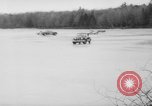 Image Voiture de course sur la glace Pennsylvania United States USA, 1962, de la seconde 36 séquences d'archives historiques vidéo 65675056474