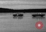 Image Voiture de course sur la glace Pennsylvania United States USA, 1962, de la seconde 49 séquences d'archives historiques vidéo 65675056474