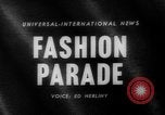 Immagine di Sfilata di moda United States USA, 1962, secondo 1 filmato di repertorio 65675056480