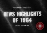 Image of President Lyndon B Johnson United States USA, 1965, second 19 stock footage video 65675056488